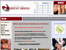 Tablet Screenshot of eurostarteindhoven.nl